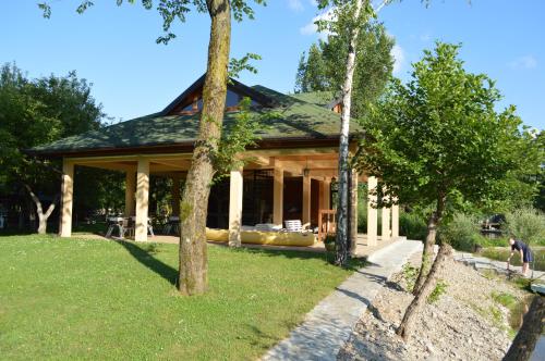 Zahrada ubytování Villa My Island