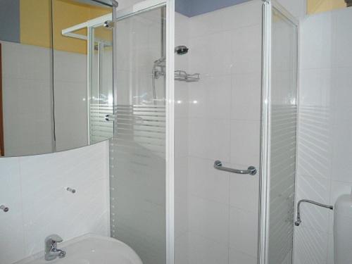 Koupelna v ubytování Seehotel Lönö