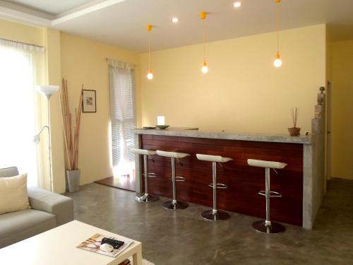 Posezení v ubytování Chuan Chom Villas