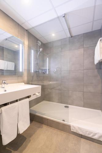 Koupelna v ubytování Novotel Wrocław City