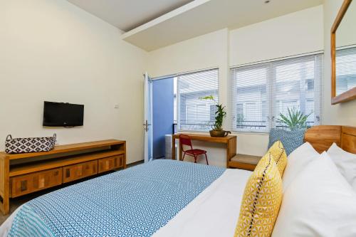 Postel nebo postele na pokoji v ubytování Seruni Guest House