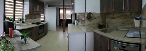 Nhà bếp/bếp nhỏ tại Agropensiunea Maris