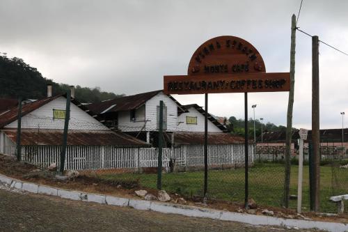 an old building with a sign in front of it at Firma Efraim in Trindade
