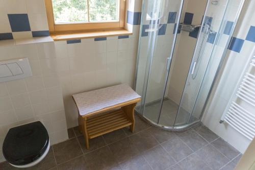 Koupelna v ubytování Holiday Villa Javornik