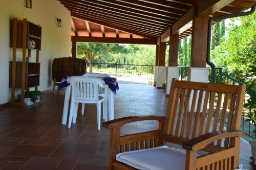 A seating area at Casa vacanza Borgo Parrini