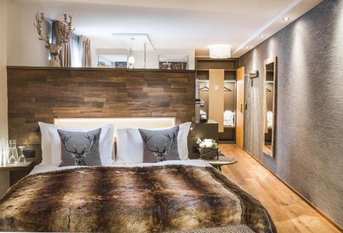 Postel nebo postele na pokoji v ubytování La Val Hotel & Spa