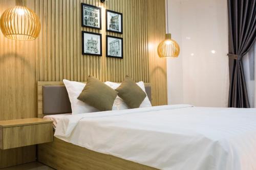 Ένα ή περισσότερα κρεβάτια σε δωμάτιο στο Max Hostel