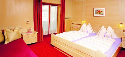Cama o camas de una habitación en Garni Waldfrieden