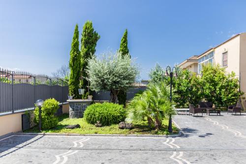 Un jardín fuera de Atrium Pompei