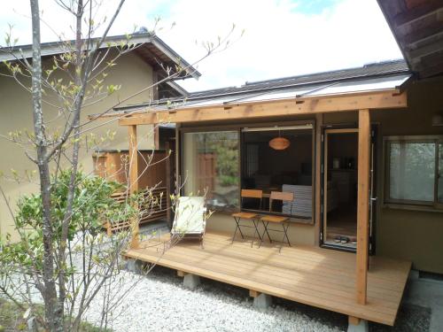 Το κτήριο όπου στεγάζεται  το ryokan