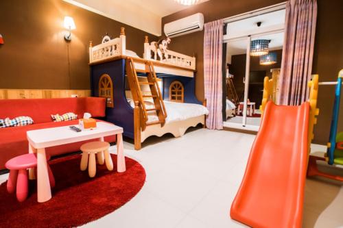Ruang duduk di Happy B&B