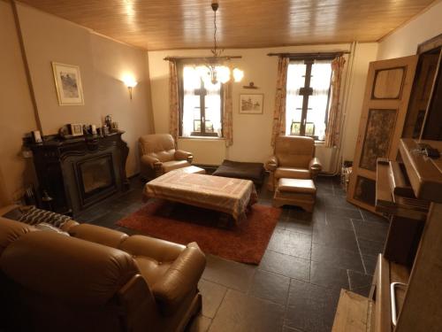 Una cama o camas en una habitación de Gite 3 épis Tour de Charme