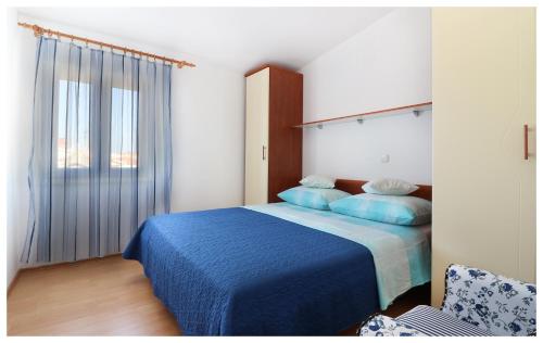 Ένα ή περισσότερα κρεβάτια σε δωμάτιο στο Apartmani Petra