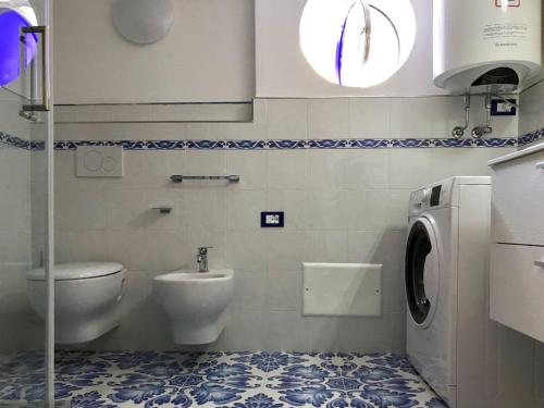 Koupelna v ubytování Casetta del pescatore