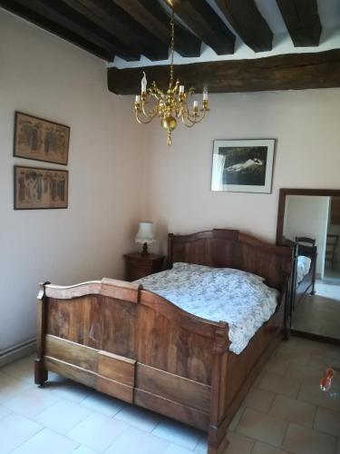 Postel nebo postele na pokoji v ubytování Clos de Bel Air