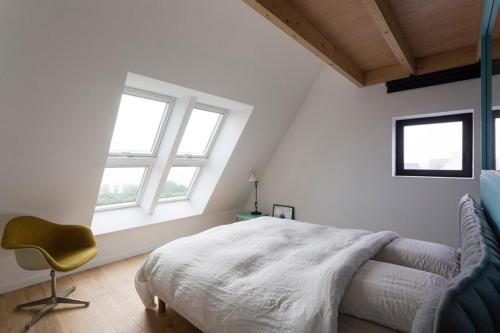 Katil atau katil-katil dalam bilik di Maison avec vue mer d'exception et jacuzzi