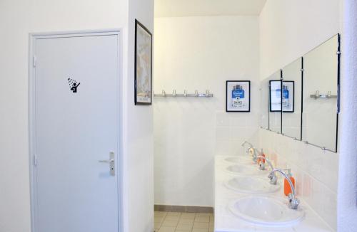 Koupelna v ubytování Gîte du Chalet Pietri