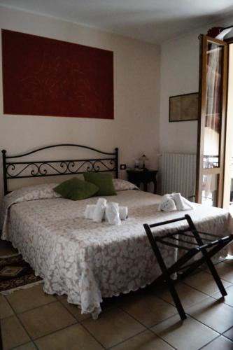 Postel nebo postele na pokoji v ubytování Bed And Breakfast Il Garoch