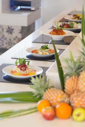 Nourriture dans l'hôtel ou à proximité
