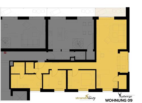 Κάτοψη του StrandBerg's Auberge Chalet Residences