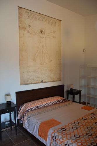 Postel nebo postele na pokoji v ubytování Estudio Rural La Rosa Herrera