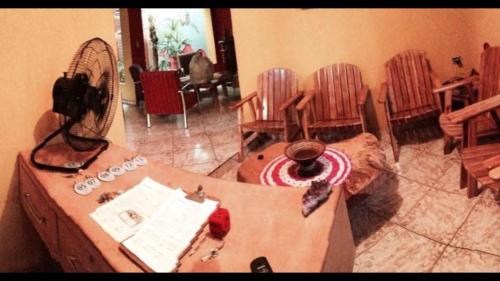 Posezení v ubytování Pousada Oasis