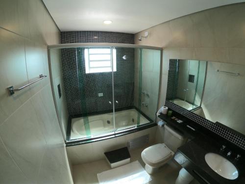 Ένα μπάνιο στο Hotel Villa Brites