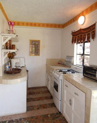 Η κουζίνα ή μικρή κουζίνα στο Suites Santo Domingo
