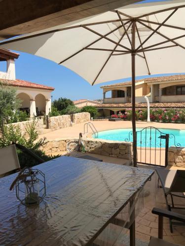 Piscina en o cerca de Residenza Limpiddu