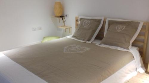 Un pat sau paturi într-o cameră la 10 Via Giuseppe Sirtori