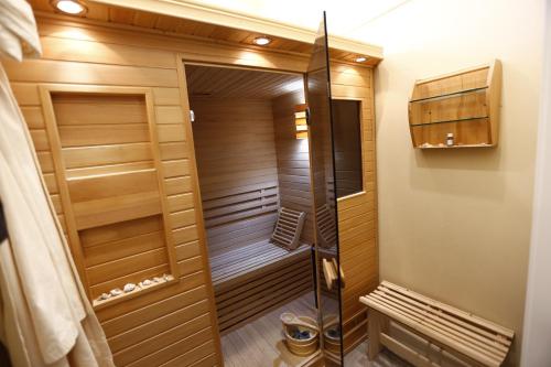 Koupelna v ubytování B&B Villa Dei Pini