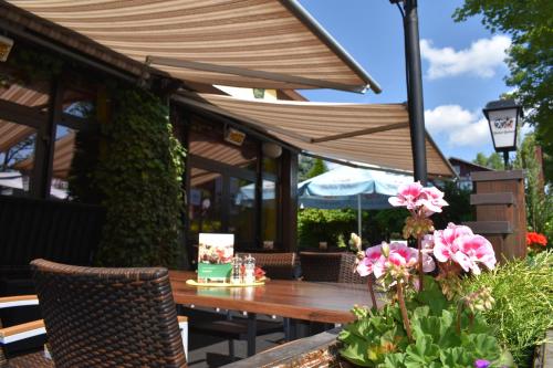 Κήπος έξω από το Hotel Thüringenschanze