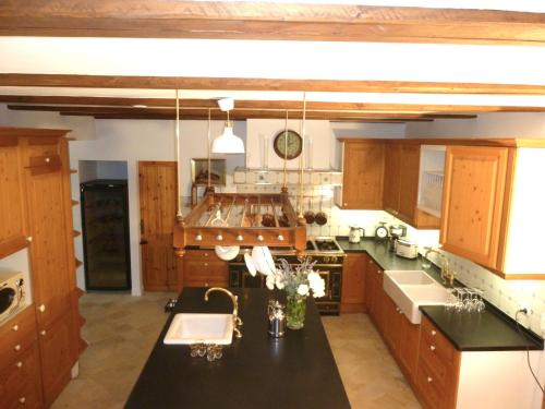 Dapur atau dapur kecil di Das Gut klein Bollhagen