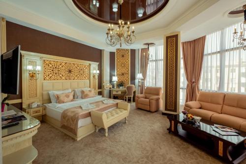 Ruang duduk di DiliMah Premium Luxury