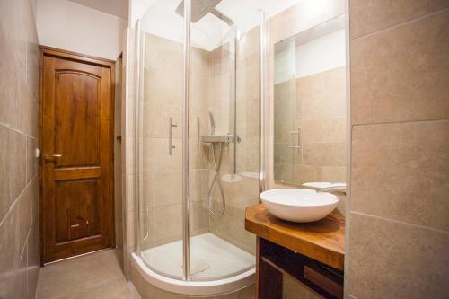Ванная комната в Vieux Palais - Chamonix