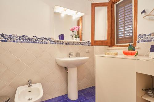 Ένα μπάνιο στο Villa Majus