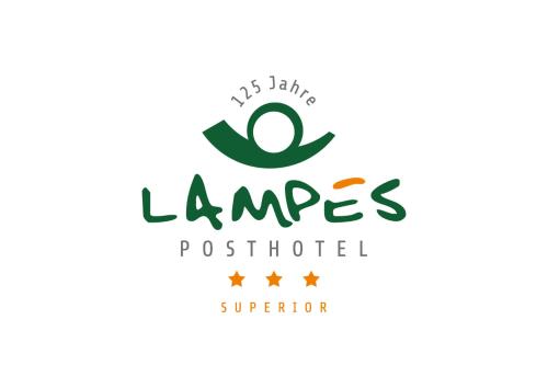 a logo for a los angeles post office at Lampes Posthotel in Grünenplan