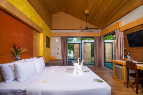 TV a/nebo společenská místnost v ubytování Weekender Resort