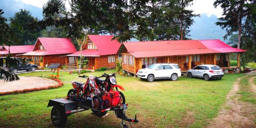 Naturlandschaft in der Nähe der Lodge
