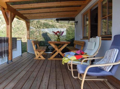 Posezení v ubytování Ferienhaus Schleinzer