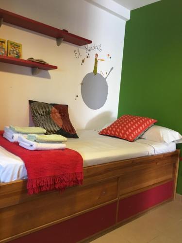 Postel nebo postele na pokoji v ubytování La Calita del Versalles