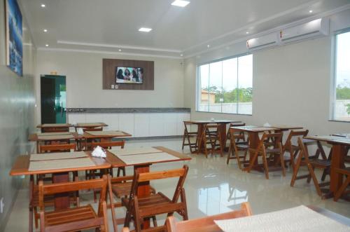 Ресторант или друго място за хранене в Planalto Palace Hotel