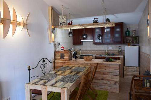 Kjøkken eller kjøkkenkrok på Casa D Amélia