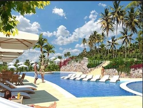 a rendering of a swimming pool at a resort at Girardot Deluxe in Girardot