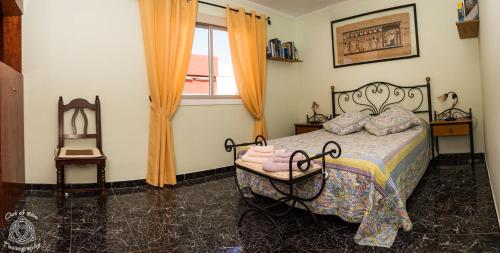 Ένα ή περισσότερα κρεβάτια σε δωμάτιο στο Comfortable flat in El Fraile