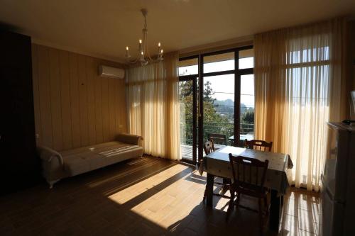 Katil atau katil-katil dalam bilik di Eco House