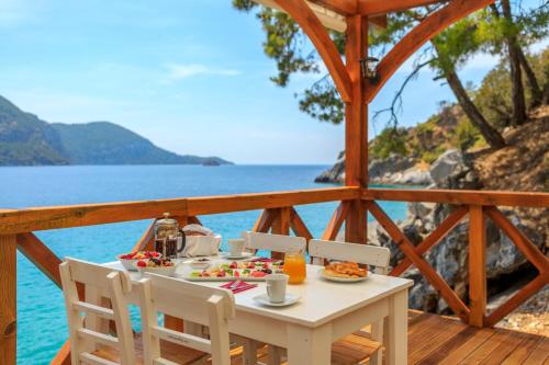 Naturlandskabet i nærheden af villaen