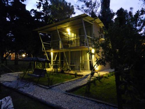 Zahrada ubytování Cabañas Sol de Abril