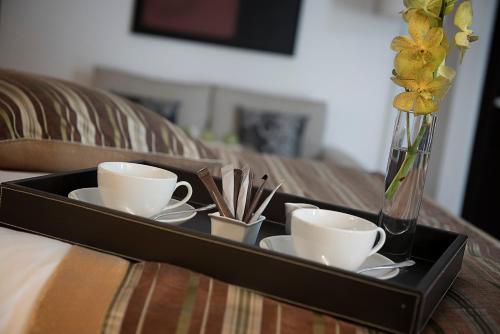 Гостиная зона в Asdal Gulf Inn Boutique Hotel- SEEF