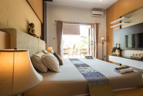 Hotel exterior and surroundings at Villa Melasti Wardana, Villa Melasti Wardana